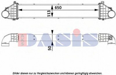 AKS DASIS 097011n -  Интеркулер